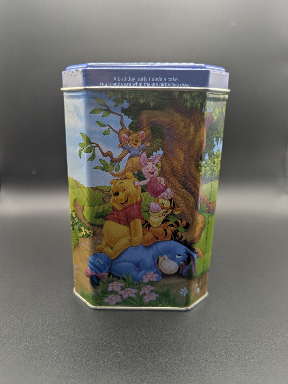 Winnie the Pooh Shortbread Cookie Tin Collectors Series- 2000's